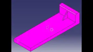 CATIA V5 Atelier PART DESIGN PARTIE 4  outils Raidisseur, Cong&eacute;, Chanfrein, D&eacute;pouille, Surepaisseur