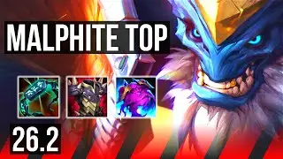 MALPHITE vs MORDEKAISER (TOP) | Good KDA: 10/2/14, 33K damage | KR Master | 26.2