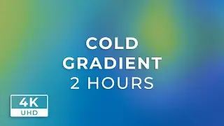 COLD GRADIENT 🧤 2 HOUR 🕑 [ Animated 2D Background - Relaxing Music 🎵  ]