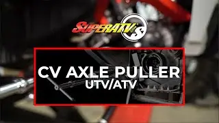 How to Use SuperATV's CV Axle Puller Tool for UTVs and ATVs