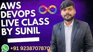 AWS DEVOPS LIVE CLASS BY SUNIL RAJAK | LEARN DEVOPS IN EASY WAY #devopsbustechnology #devopsprojects