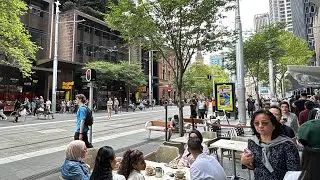 Sydney City ~ Walking From Oxford Street To The Judges House .