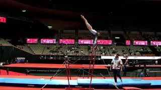 NETZER Ofir (ISR) - 2021 Artistic Worlds, Kitakyushu (JPN) - Qualifications Uneven Bars