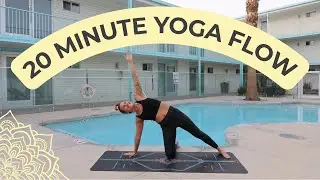 20 minute Yoga Practice | Quick Hips and Shoulders Yoga Flow
