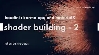 Houdini materialX-shader building 2