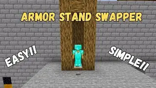 Armor Stand Swapper Tutorial for Minecraft Bedrock 1.21.5!!