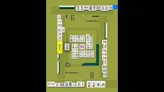 Ничья из-за моей жадности  #mahjong  #mahjong_larning #mcr