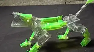 Making Zoid model from plastic containers (part 1) 
