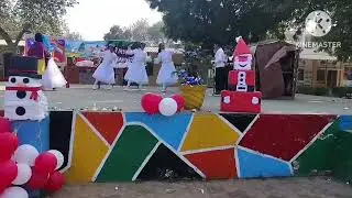 Our school celebrated the Christmas festival with joy and togetherness 🌲⛄❄️ #ChristmasCelebration.