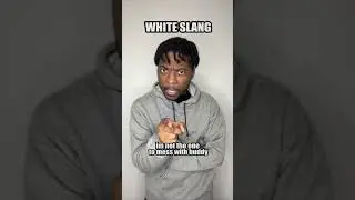 White Slang vs Black Slang 🤣 #funny #comedy