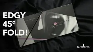 Creative #BookDesign &ndash; 45-Degree Fold &lsquo;Voices&rsquo; Promo &ndash; Paper Inspiration No. 474