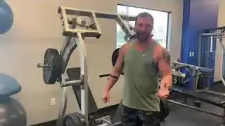Personal Trainer and National Champion Bodybuilder Eric Martin showcases Shoulder Press.