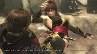 DOA5U: Kasumi (me) Vs Hayate (Random)