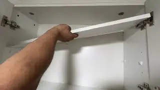 Video of the installation of the hanging cabinet