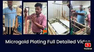 Microplating |Microgold Plating | Gold Plating |Gold plating कैसे करते हैं |Full detailed video