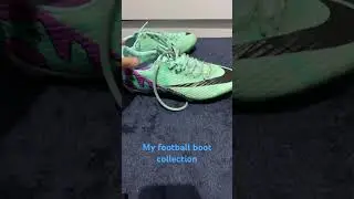 My football boot and Astro collection