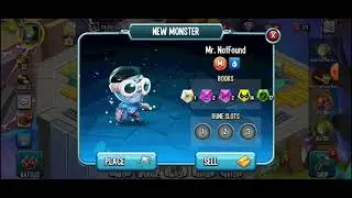 Getting Mr.NotFound in monster legends! 🕶