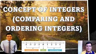 CONCEPT OF INTEGERS (COMPARING AND ORDERING INTEGERS) MATH 6 QUARTER 2 WEEK #integers #comparing