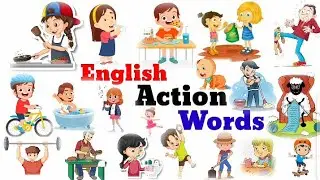 Learn English Action Words// Action Verb for kids///Basic English language