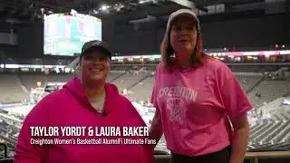 AlumniFi Ultimate Fans: Taylor Yordt and Laura Baker (Creighton Women's Basketball)