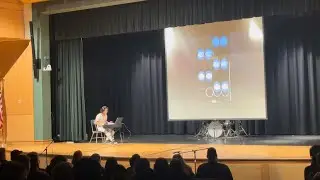 i played osu!mania at the talent show