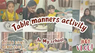 Table Manners Activity| Good habits And Manners&hellip;#vlog2025 #tablemanner #viralvlogs #littlegems