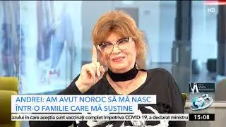 Actriţa Cezara Dafinescu şi nepotul ei, Andrei Niculae, la De-a Viaţa Ascunselea