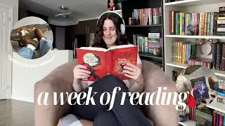 how much i realistically read in a week 🎧📖✨ *unemployed edition*