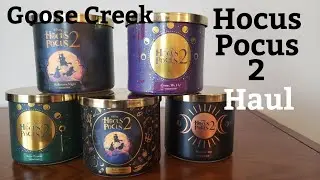 Goose Creek Hocus Pocus 2 Candle Haul