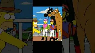 Bart met a special racehorse #anime #animerecap #TheSimpsons