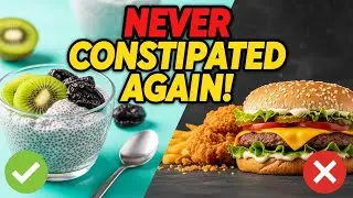 Eat THIS, Not THAT To Fix Constipation FOR GOOD (4 Best & 4 Worst Foods)