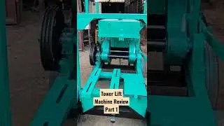 Tower Lift Machine Review in Urdu/Hindi Part 1 #engineering #skills #2023 #review #subscribe #india