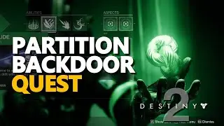 Partition Backdoor Destiny 2