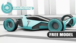 Blender  concept car   modeling tutorial free download