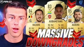 THE BIGGEST DOWNGRADES in FIFA 22!