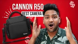 ''Finnaly Dyazo Camera bag le liya''  || Cannon R50