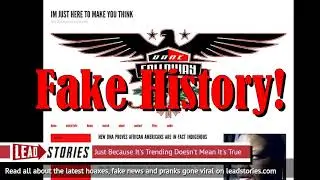New DNA Does NOT Prove 98% Of African Americans Are In Fact Indigenous Aborigines Of America