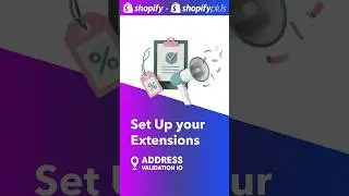 Address-Validation Extentions Setup on ThankYou & Order Status Page #shopify #addressverification