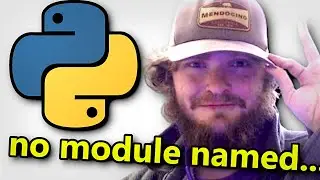 Импорт модулей и пакетов Python // Blender (модуль не назван...)