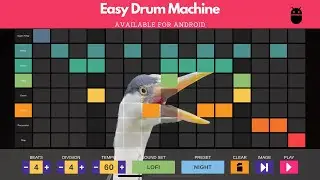 Easy Drum Machine - Mobile App Announcement