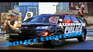 Patterns and stages, Ford Police Interceptor Realistic Lighting Test.