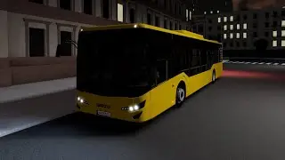 Roblox! Поездка на автобусе Isuzu Citiport 12, вид от третьего лица | Kyiv, Ukraine