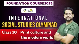 Class 10 Social Studies Olympiad | Chapter 3 - Print culture and the modern world | ISSO