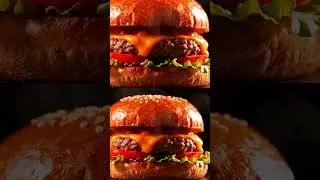 Burger Delights #chef #style #cooking #ringingstrom #shorts #video #burger #fastfood #quality #8k