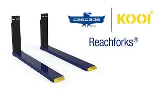 Cascade-KOOI Hydraulic Reach Forks - available in North America and Asia-Pacific