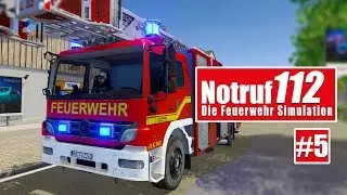 NOTRUF 112 #5: Brennender PKW bei Nacht! I Gameplay PREVIEW Notruf 112 die Feuerwehr-Simulation