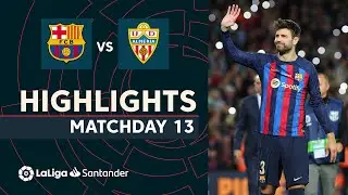 Resumen de FC Barcelona vs UD Almer&iacute;a (2-0)