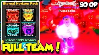 GETTING A FULL TEAM OF THE BEST X-GENESIS PETS IN NINJA LEGENDS UPDATE!! (Roblox)