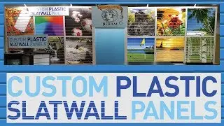 Slatwall Covers - Custom Slatwall Covers -Panels