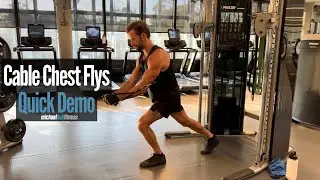 Cable Chest Fly Technique &mdash; Quick Technique Demo